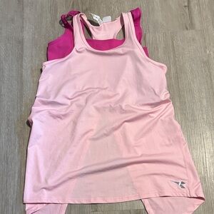 Diadora Pink and Fuchsia Tank Top